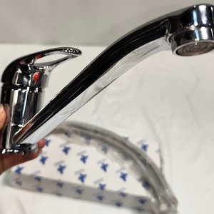 Monocomando para Pileta Fiorella Pico Largo Nuevo en Caja con Accesorios - imagen 4