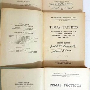 Lote de 3 Libros Militares "Circulo Militar-Biblioteca del Oficial" - Colección General Berisso - imagen 2