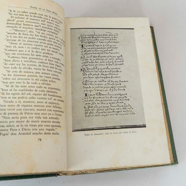 Libro de Poesía Medieval y Tradicional por Dámaso Alonso - imagen 2