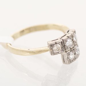 Anillo de Oro 18k con Circonias - imagen 2