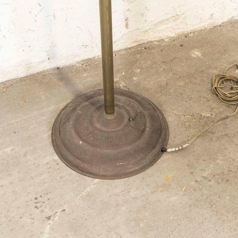 Lámpara de pie en bronce con detalles metálicos - imagen 2