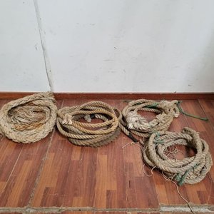 Lote siguiente: Conjunto de 5 Tramos de Cuerda Rústica para Náutica o Decoración