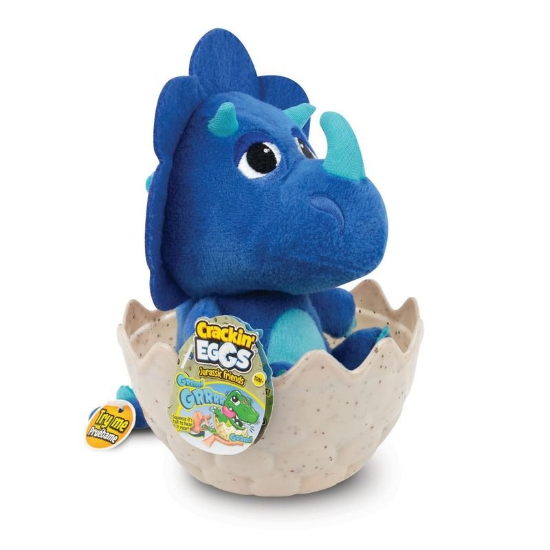 Peluche Dinosaurio Crackin' Eggs con Sonido, 12cm