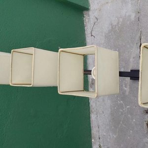 Aplique de Luz de Hierro y Papiro con 4 Picos - imagen 3