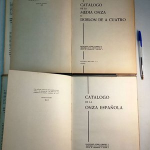 Catálogo de la Onza Española y Media Onza Doblón de Cuatro, Leopoldo López-Chaves y Sánchez - imagen 3