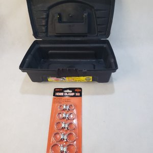 Valija Negra con Set de Abrazaderas Metálicas - imagen 2