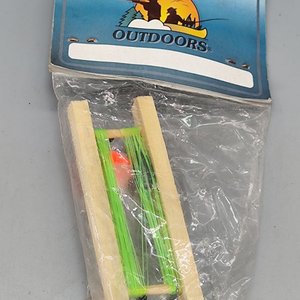 Línea de Pesca Armada Outdoors con Devanador de Madera y Boya Angler - imagen 4