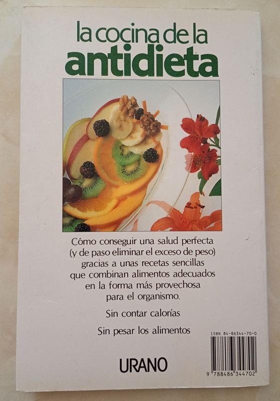 Libro de cocina 'La cocina de la antidieta' de Marilyn Diamond - imagen 2