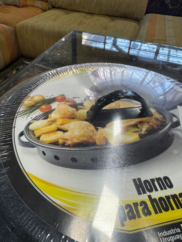 Horno para hornalla esmaltado nuevo: Aparato de cocina en excelente condición - imagen 3