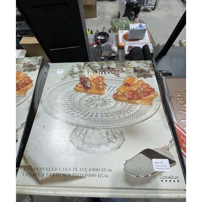 Set de 3 Platos para Torta "De Luxe"
