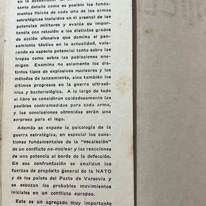 Libro "Guerra Nuclear: Estancamiento Estratégico" de Neville Brown (1966) - imagen 4