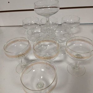 Lote de 19 Copas de Cristal Variadas - imagen 3