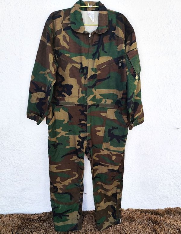 Mono Mameluco Militar Camuflado Woodland Talle Único