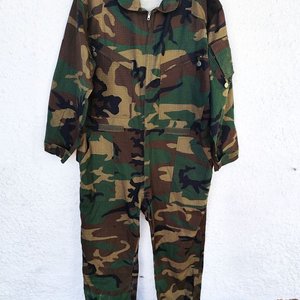 Mono Mameluco Militar Camuflado Woodland Talle Único - imagen 1