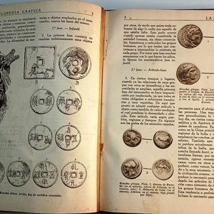 Enciclopedia Gráfica "La Moneda" de José Amorós - Editorial Cervantes - imagen 3