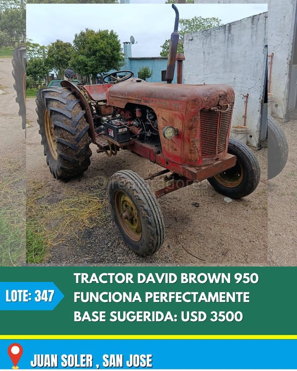 Tractor David Brown 950 Funciona Perfecto
