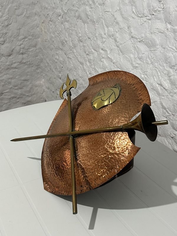Escudo de Armas de Bronce y Cobre - Colección Histórica - imagen 7