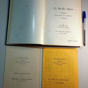 Libro "El Medio Duro: Provincias de América e Imperio" de J. Pellicer i Brú (1971) - imagen 2