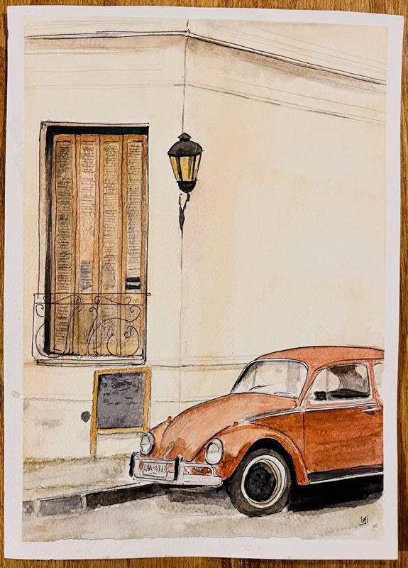 Acuarelas de Calle de Colonia del Sacramento - imagen 3