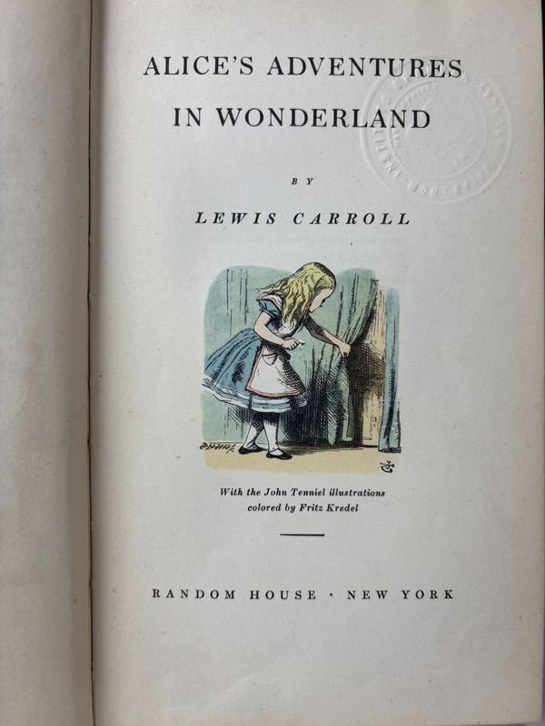 Rara Edición Especial de Alicia en el País de las Maravillas Ilustrado por Lewis Carroll - imagen 2