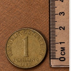 Lote anterior: Moneda de 1 Schilling de Austria, año 1989