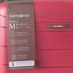 Valija Samsonite Aerolux Mediana Bordó 65cm - imagen 2