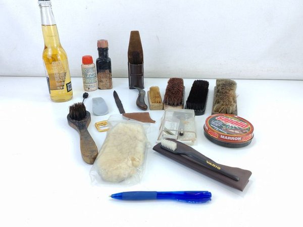 Colección de Herramientas para Cuidado y Limpieza de Zapatos - imagen 2