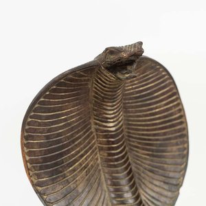 Talla de Madera de Cobra - Figura Decorativa - imagen 2