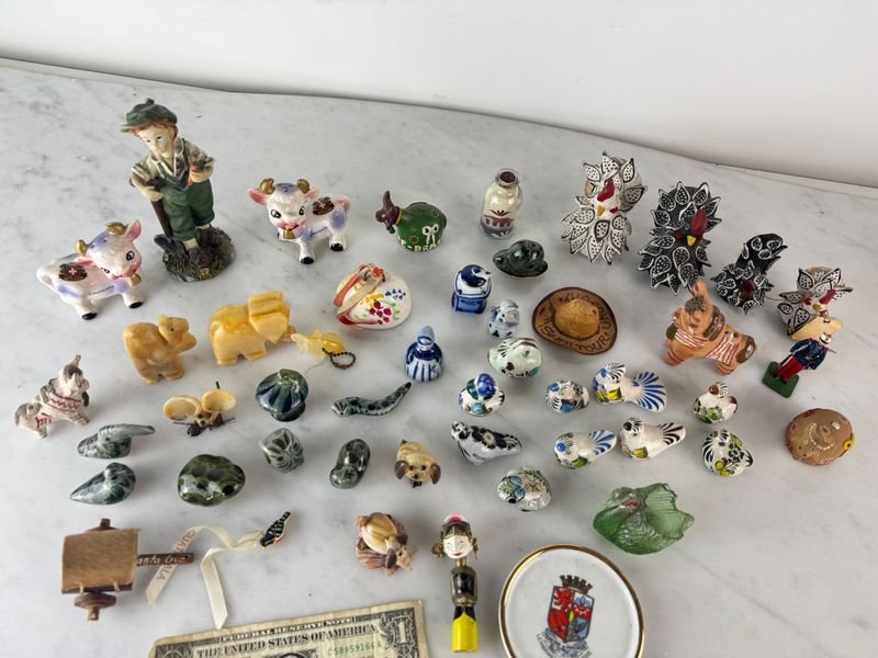 Colección de miniaturas de animales de diferentes orígenes - imagen 2
