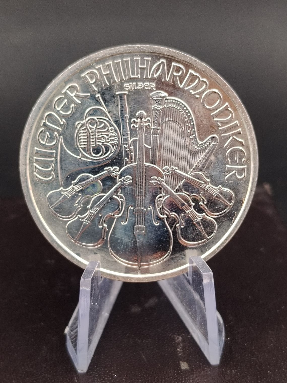 Moneda Filarmónica de Viena "Wiener Philharmoniker" 1 Onza Plata 2012