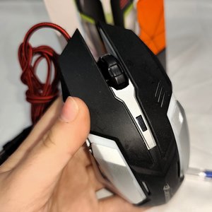 Mouse Gamer Jertech XP11 Sword Óptico USB con Luces LED, Nuevo en Caja - imagen 5