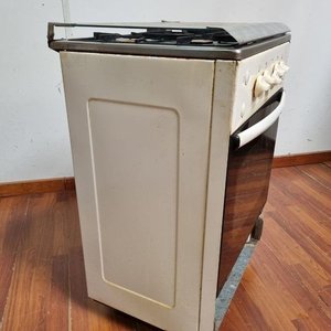 Cocina a Gas Pod Blanca y Negra con Horno - Funciona - imagen 4