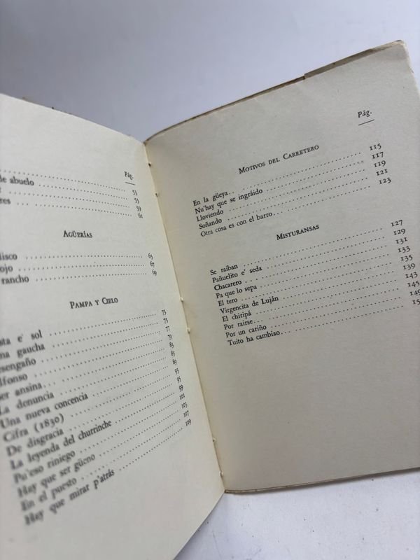 Libro de Poemas Camperos de Pedro C. De Maria - 1955 - imagen 7