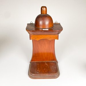 Capilla de Madera para Virgen, Altura 28 cm - imagen 1