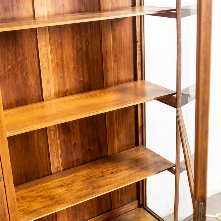 Librería americana de dos puertas con frente de vidrio - imagen 3