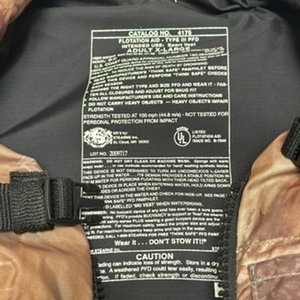 Chaleco Salvavidas Camuflado para Adulto - imagen 2