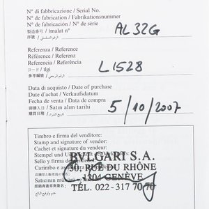 Reloj Bulgari Diagono 32mm Automático Oro 18k Caucho y Acero - imagen 5