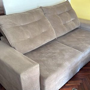 Sillón de 2 Cuerpos Reclinable con Chaise y Tela Lavable - imagen 3