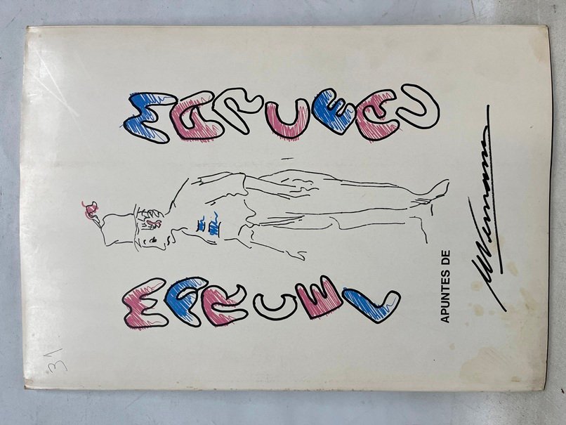 Lote anterior: Eduardo Vernazza. Carpeta con apuntes de Marcel Marceau.