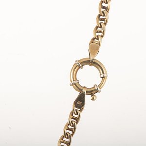 Cadena de Oro 18k con Argolla Marinera - 44 cm, 32 g - imagen 2