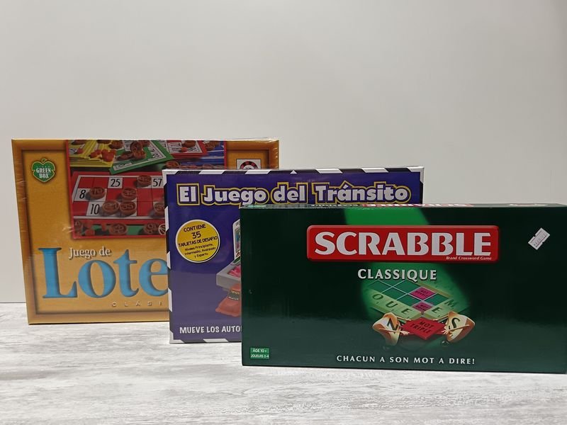 Lote siguiente: Juegos de Mesa Clásicos y Modernos