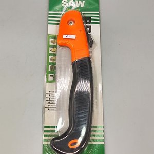 Lote siguiente: Serrucho de Poda Plegable Tipo Navaja con Mango Naranja y Negro
