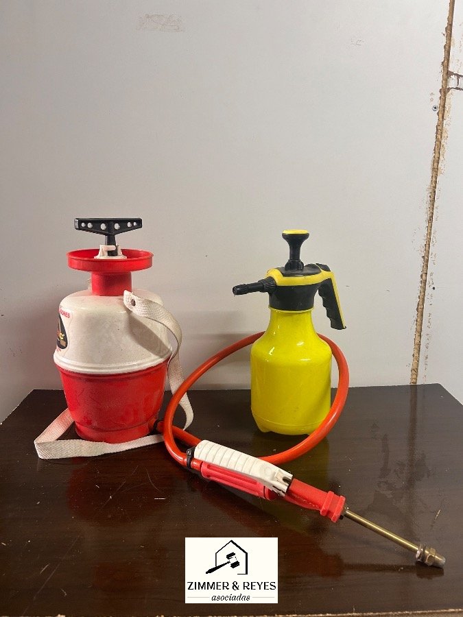 Fumigadoras Manuales de Presión con Manguera y Lanza