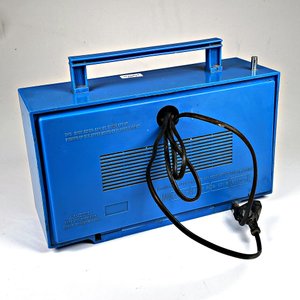 Radio Portátil Fair Mate MW/SW 2 Band Azul de Baquelita - imagen 6