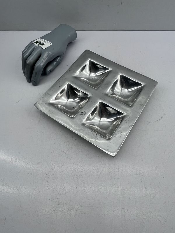 Bandeja para Copetín de Aluminio con 4 Compartimentos - imagen 1