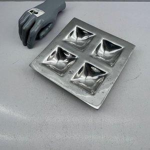 Bandeja para Copetín de Aluminio con 4 Compartimentos - imagen 1