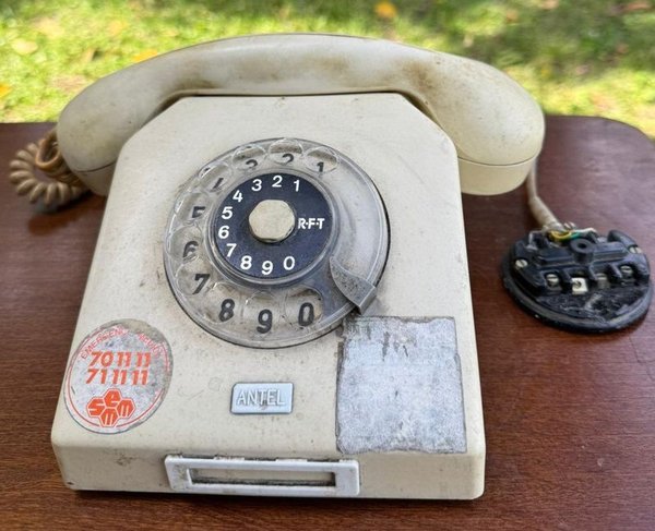 telefono rotatorio vintage