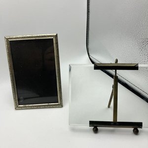 Lote- de dos portarretratos de mesa antiguos - imagen 2