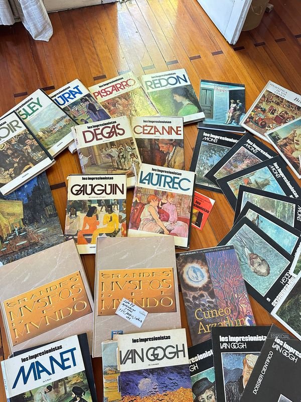 Colección de libros y láminas de pintores Renacentistas - imagen 2