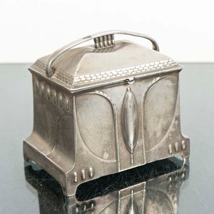 Alhajero Antiguo WMF de Metal Plateado - imagen 1
